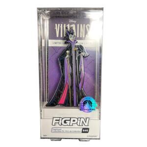 Disney Parks Maleficent & Diablo Figpin #646 Limited Release Pin New Collectible